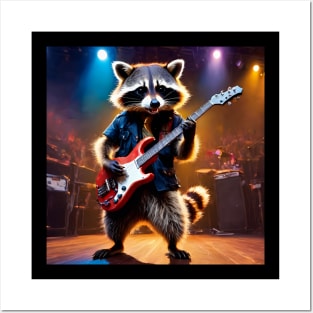 raccoon Posters and Art